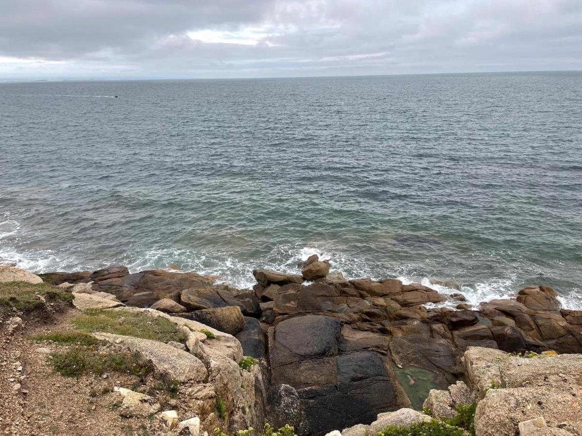 Au Petit Brick - Cosy Beachfront House Maupertus-sur-Mer Bagian luar foto