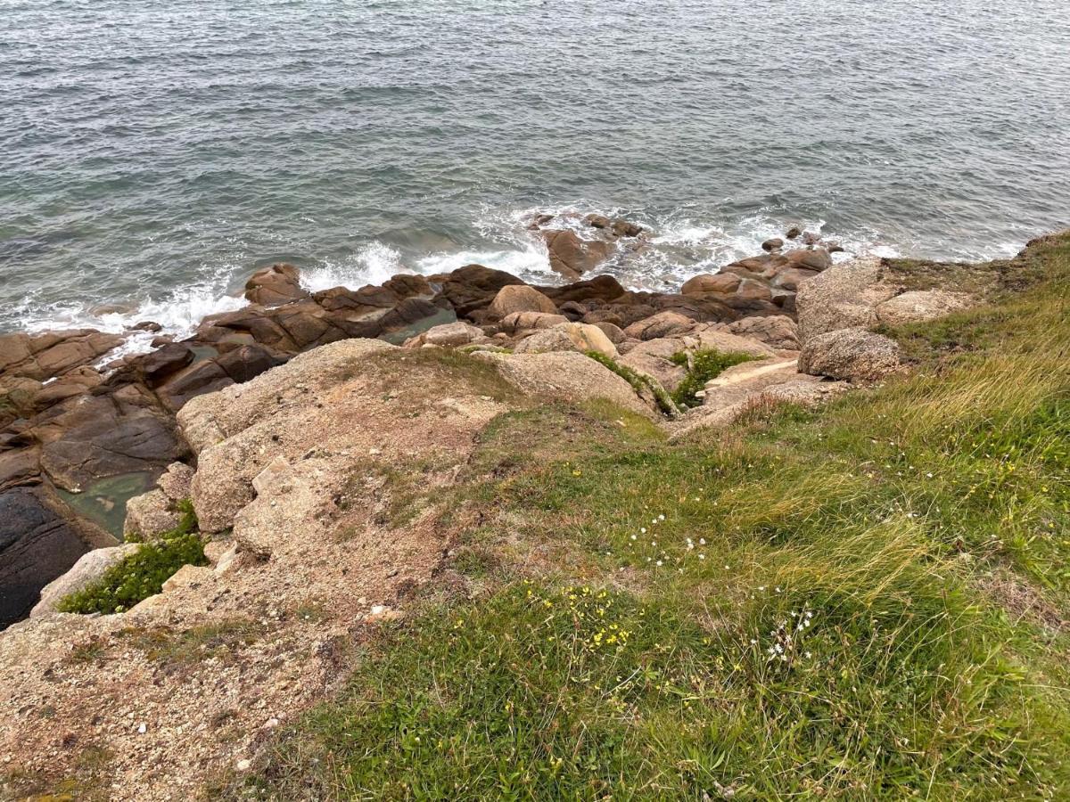 Au Petit Brick - Cosy Beachfront House Maupertus-sur-Mer Bagian luar foto