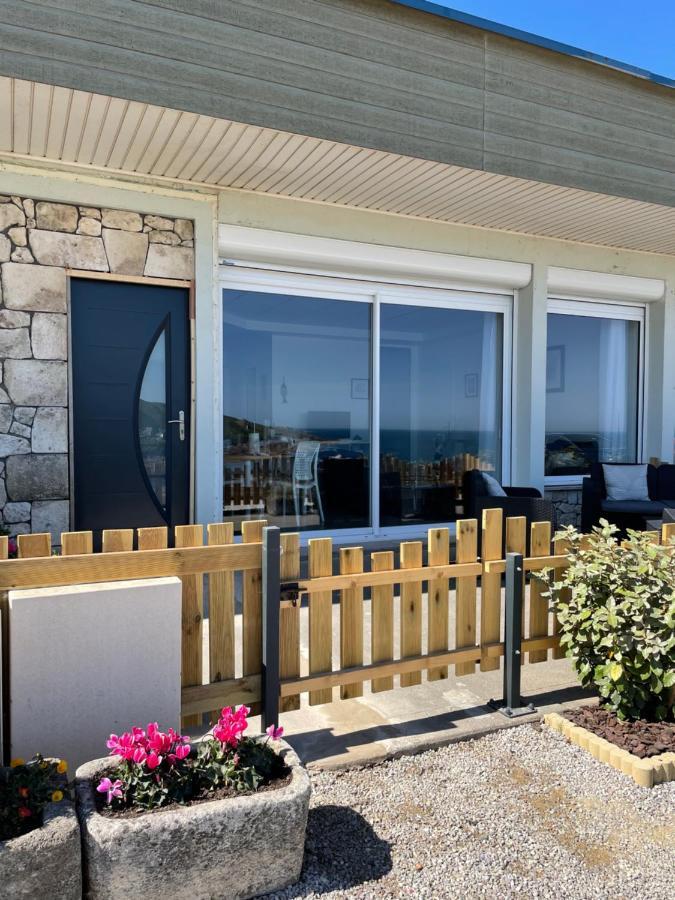 Au Petit Brick - Cosy Beachfront House Maupertus-sur-Mer Bagian luar foto